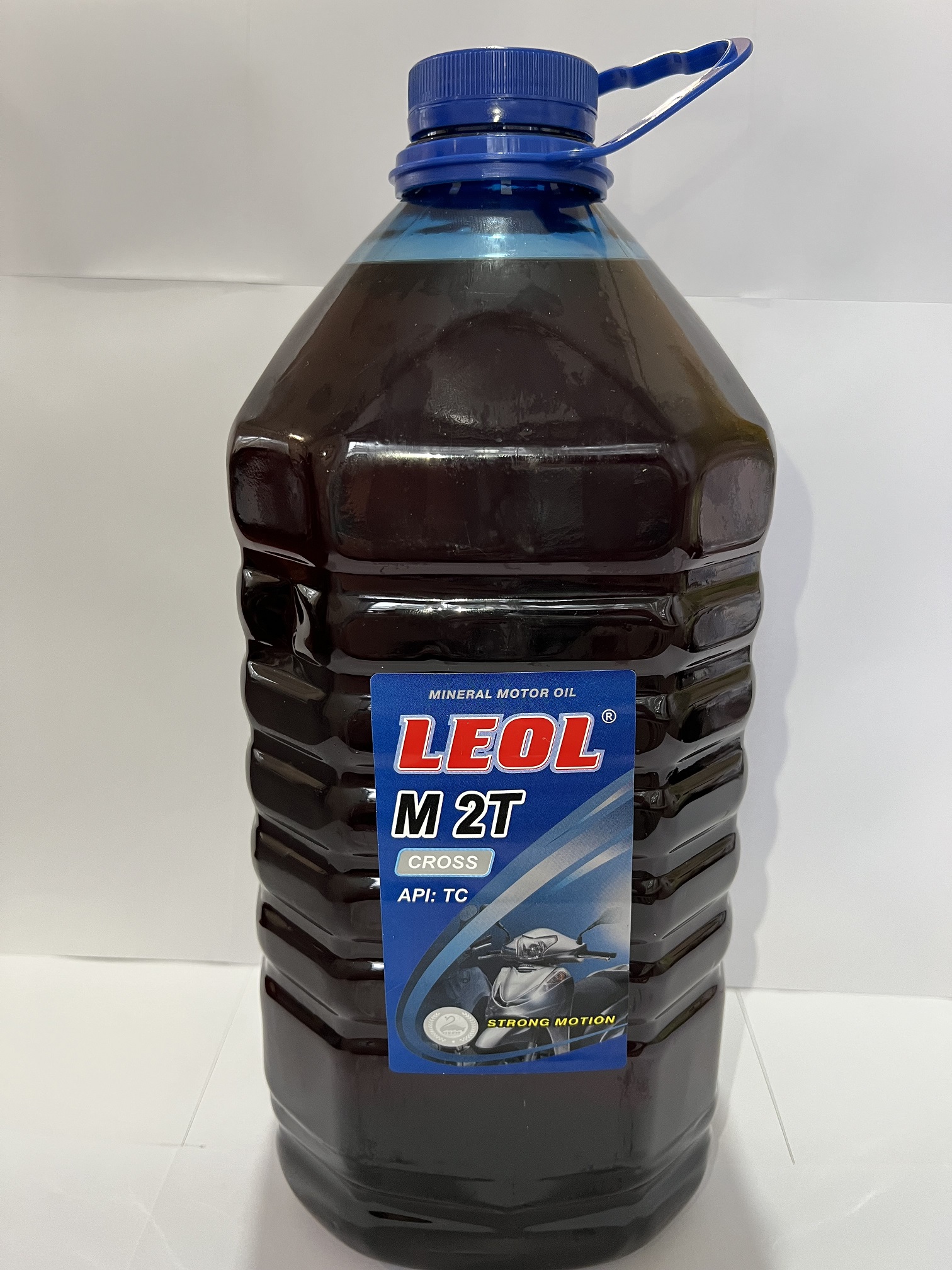 Масло двотактне мінеральне M 2Т SAE 30 API ТС ЛЕОЛ CROSS Каністра 4,8л